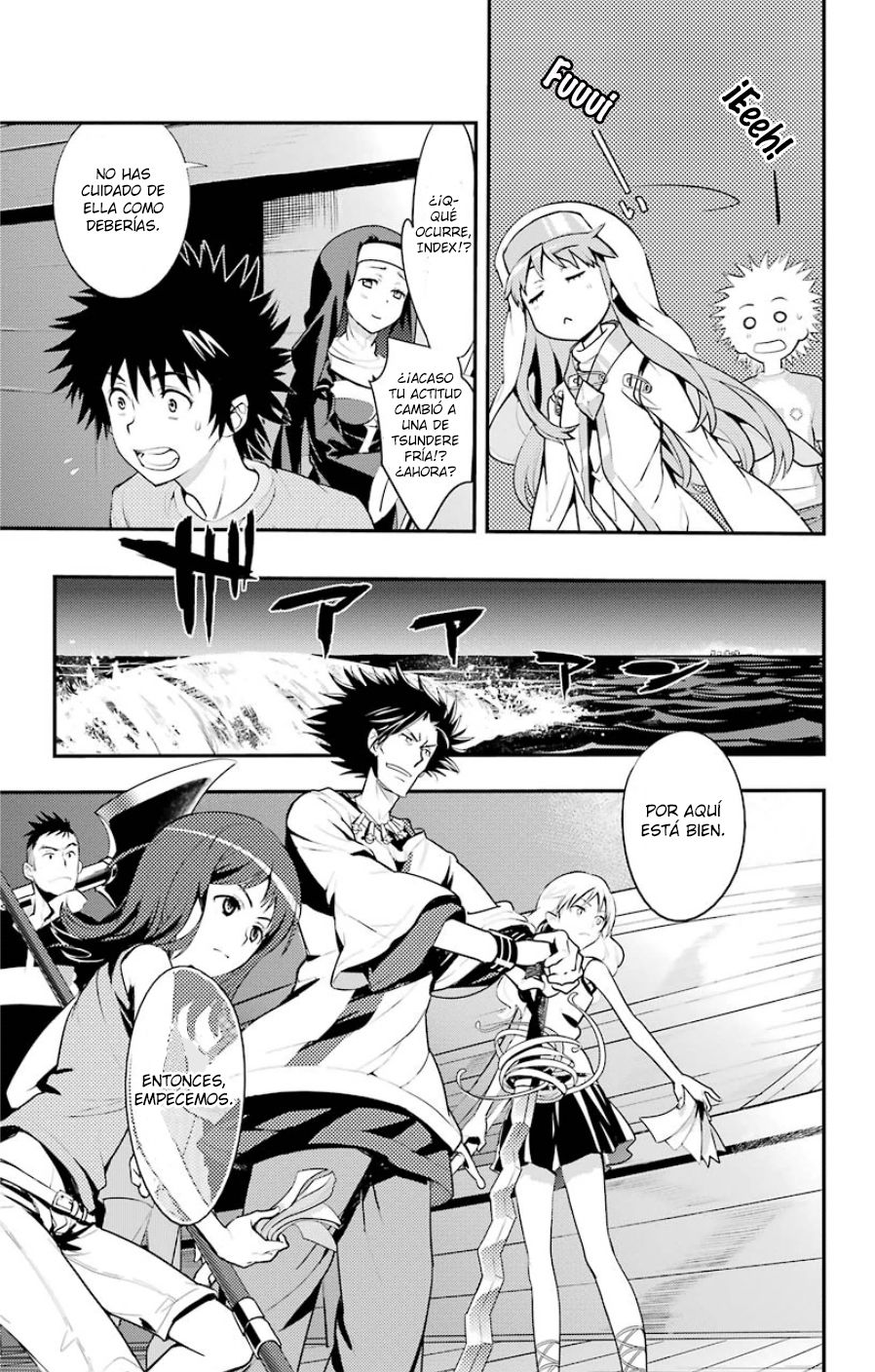 Toaru Majutsu no Index Capitulo 91: La Flota de la Reina 4 página 23