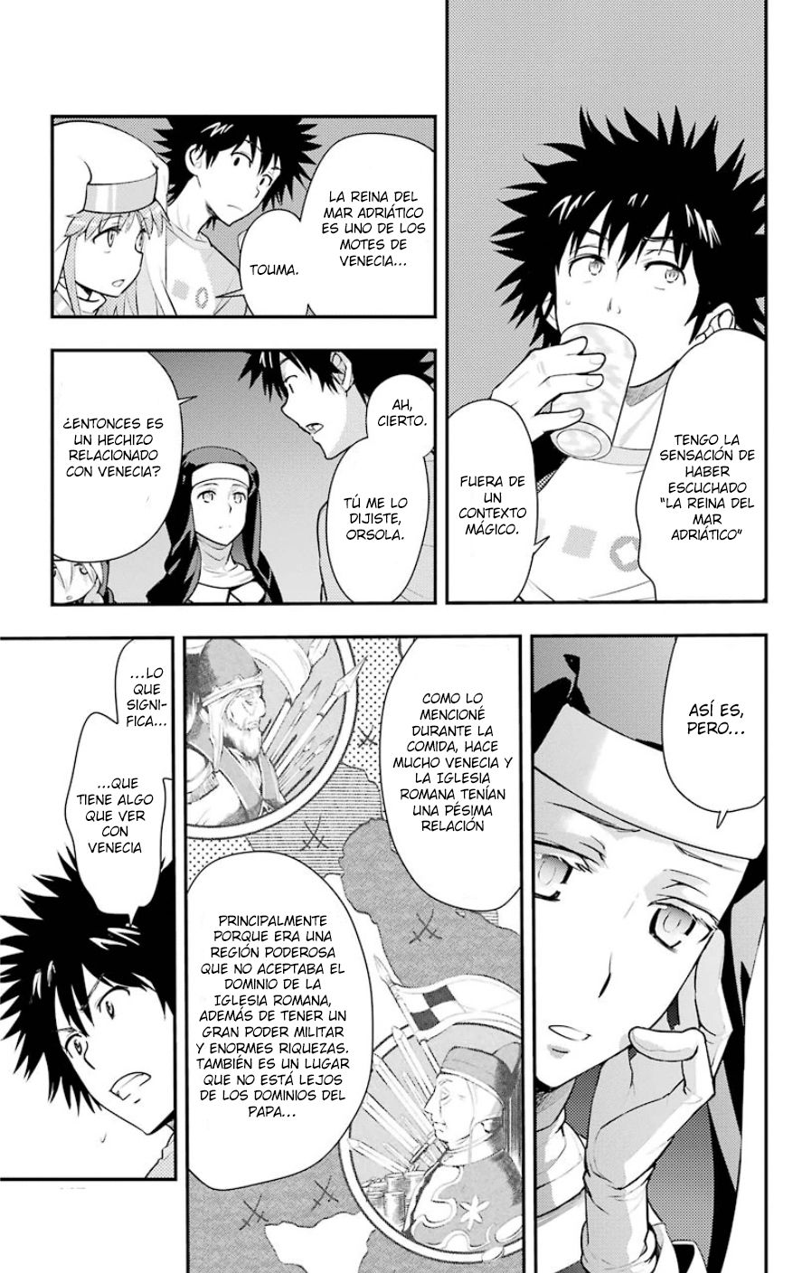 Toaru Majutsu no Index Capitulo 91: La Flota de la Reina 4 página 7