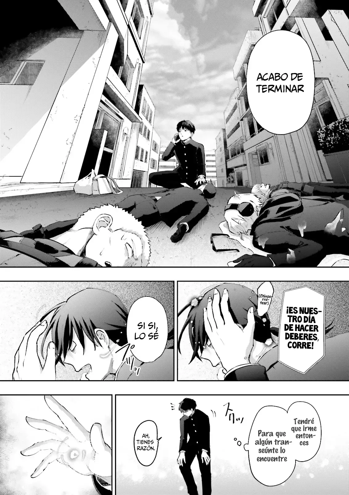Classmate wa Isekai de Yuusha ni Natta kedo, Ore dake Gendai Nihon ni Okizari ni Narimashita Capitulo 1 página 13