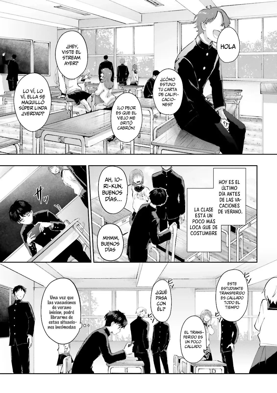 Classmate wa Isekai de Yuusha ni Natta kedo, Ore dake Gendai Nihon ni Okizari ni Narimashita Capitulo 1 página 17
