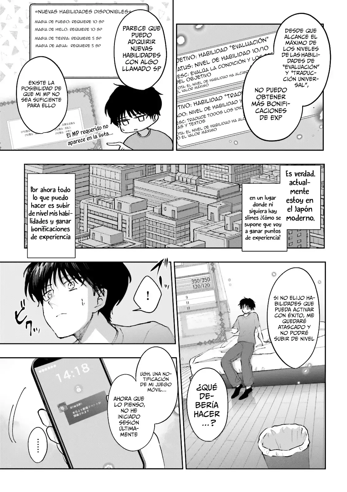 Classmate wa Isekai de Yuusha ni Natta kedo, Ore dake Gendai Nihon ni Okizari ni Narimashita Capitulo 2.2 página 8