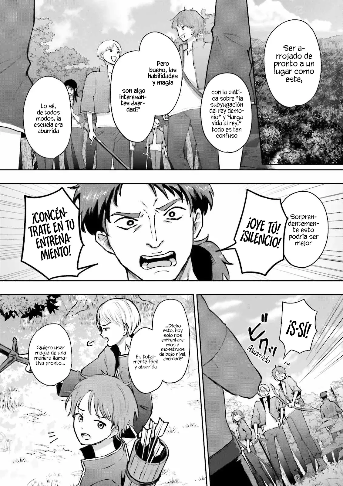 Classmate wa Isekai de Yuusha ni Natta kedo, Ore dake Gendai Nihon ni Okizari ni Narimashita Capitulo 3.1 página 5