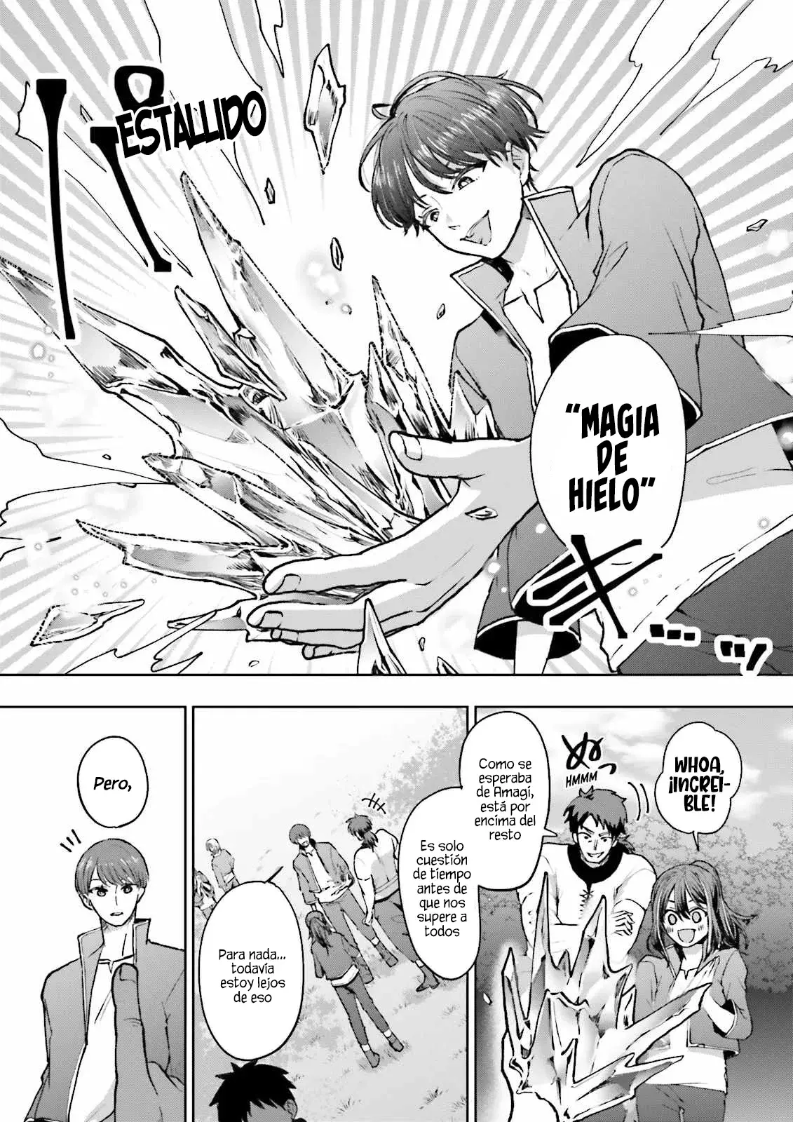Classmate wa Isekai de Yuusha ni Natta kedo, Ore dake Gendai Nihon ni Okizari ni Narimashita Capitulo 3.1 página 8