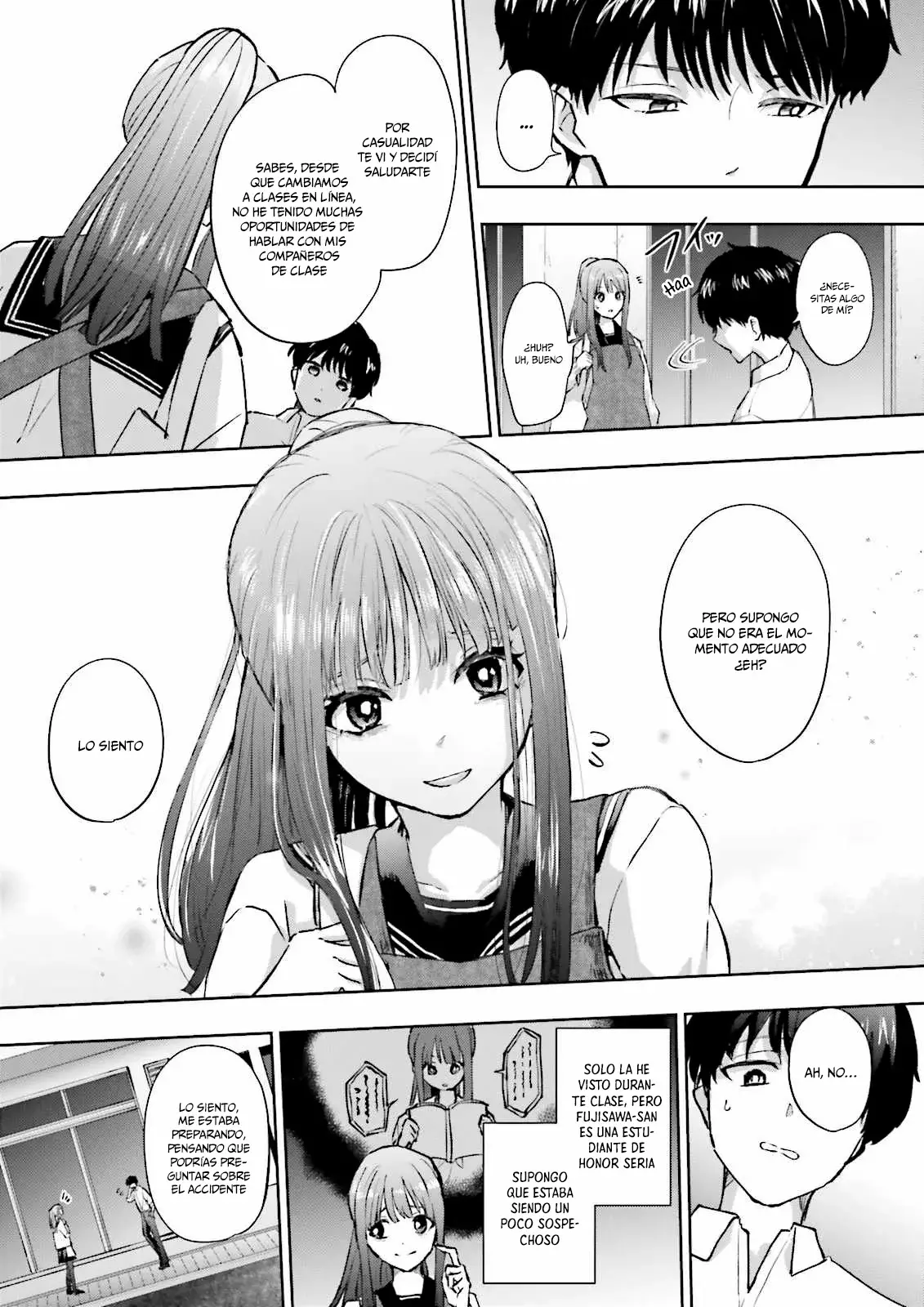 Classmate wa Isekai de Yuusha ni Natta kedo, Ore dake Gendai Nihon ni Okizari ni Narimashita Capitulo 3.3 página 6