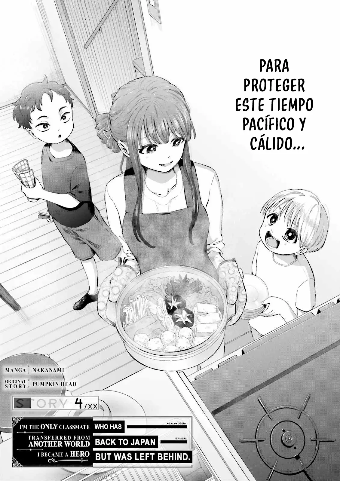 Classmate wa Isekai de Yuusha ni Natta kedo, Ore dake Gendai Nihon ni Okizari ni Narimashita Capitulo 4.1 página 4