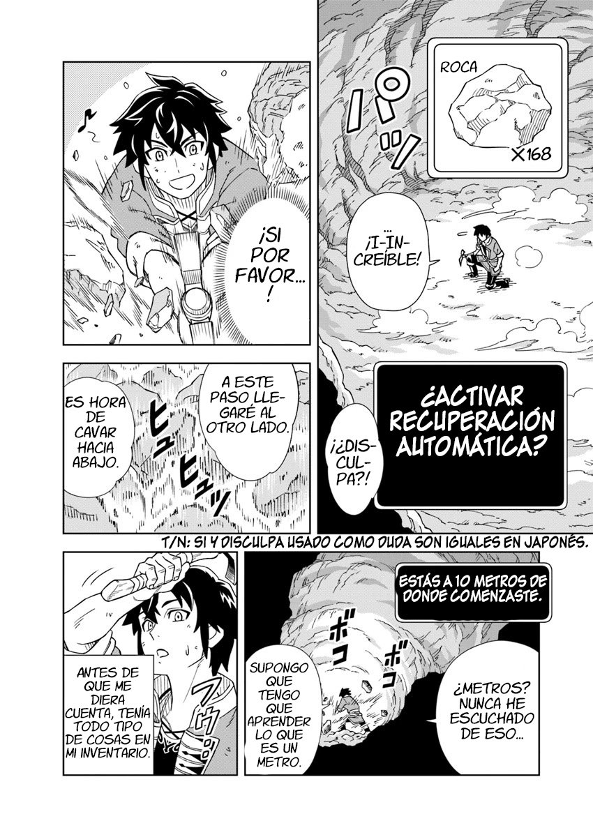 Doukutsuou kara Hajimeru Rakuen Life ~Bannou no Saikutsu Skill de Saikyou Ni Capitulo 1: capítulo 1 página 22