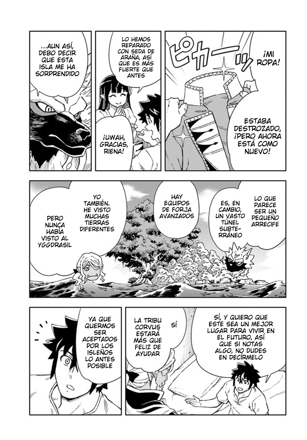 Doukutsuou kara Hajimeru Rakuen Life ~Bannou no Saikutsu Skill de Saikyou Ni Capitulo 16: capítulo 16 (parte 1) página 7