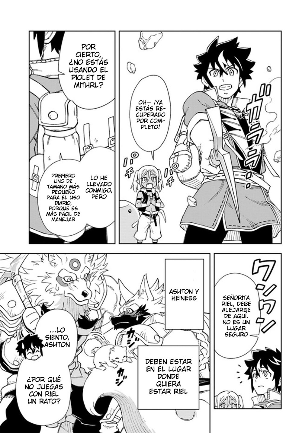 Doukutsuou kara Hajimeru Rakuen Life ~Bannou no Saikutsu Skill de Saikyou Ni Capitulo 17: capítulo 17 (parte 1) página 10