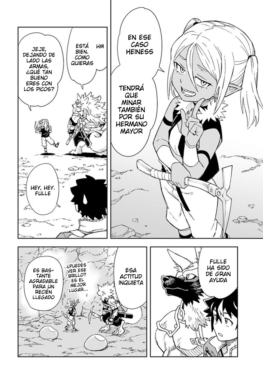 Doukutsuou kara Hajimeru Rakuen Life ~Bannou no Saikutsu Skill de Saikyou Ni Capitulo 17: capítulo 17 (parte 1) página 11