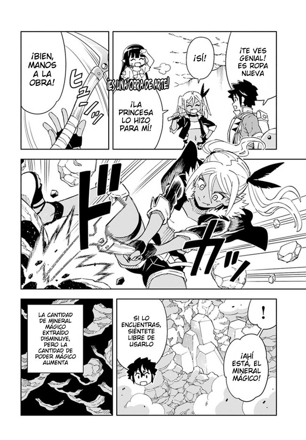 Doukutsuou kara Hajimeru Rakuen Life ~Bannou no Saikutsu Skill de Saikyou Ni Capitulo 18.1: capítulo 18 (parte 2) página 9