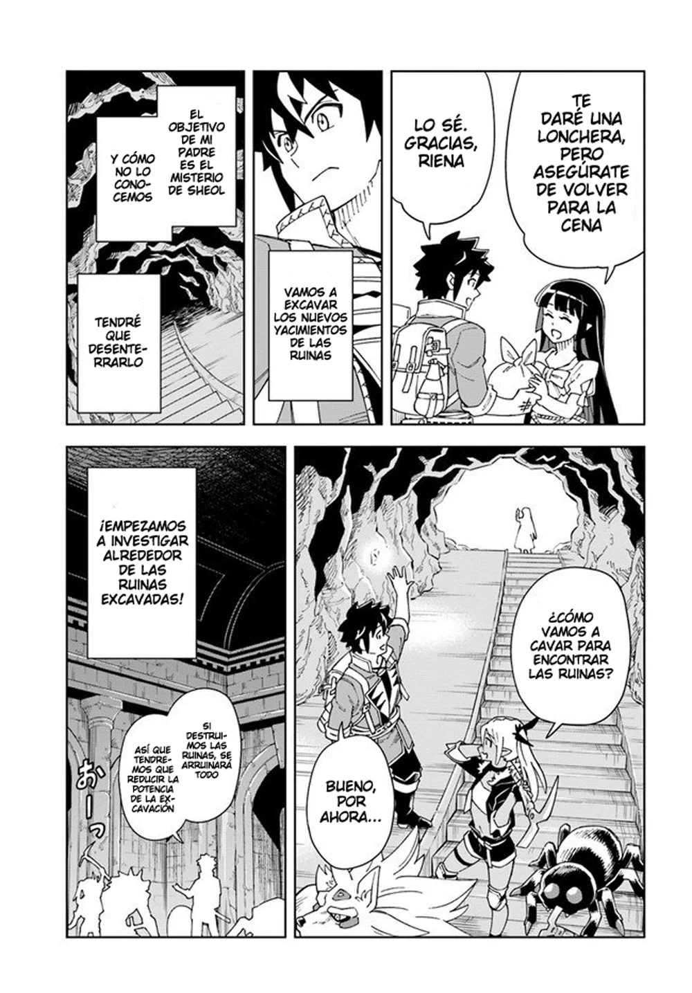 Doukutsuou kara Hajimeru Rakuen Life ~Bannou no Saikutsu Skill de Saikyou Ni Capitulo 21.1: capítulo 21 (parte 2) página 2