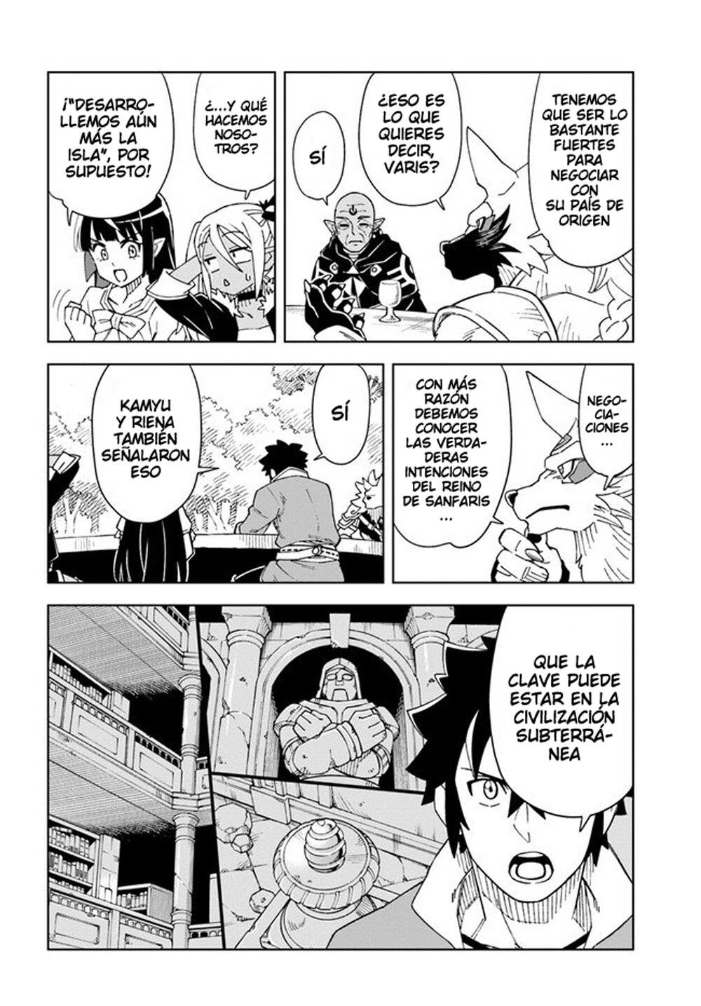 Doukutsuou kara Hajimeru Rakuen Life ~Bannou no Saikutsu Skill de Saikyou Ni Capitulo 21: capítulo 21 (parte 1) página 14