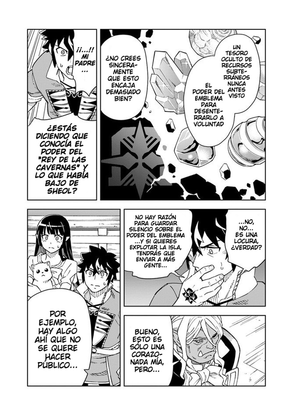 Doukutsuou kara Hajimeru Rakuen Life ~Bannou no Saikutsu Skill de Saikyou Ni Capitulo 21: capítulo 21 (parte 1) página 7