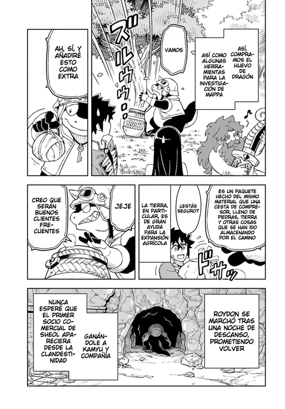Doukutsuou kara Hajimeru Rakuen Life ~Bannou no Saikutsu Skill de Saikyou Ni Capitulo 22.1: capítulo 22 (parte 2) página 4