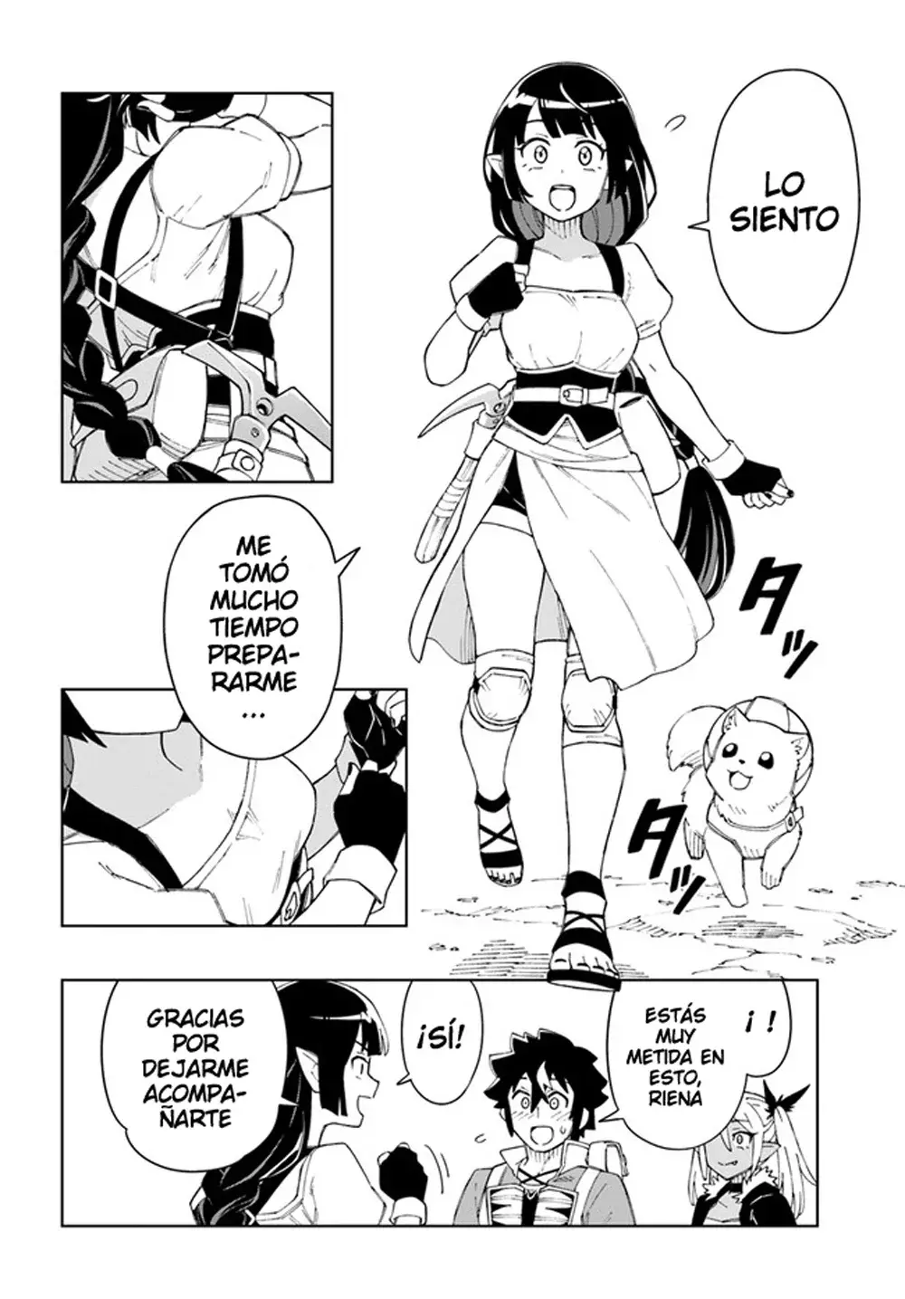 Doukutsuou kara Hajimeru Rakuen Life ~Bannou no Saikutsu Skill de Saikyou Ni Capitulo 22.1: capítulo 22 (parte 2) página 7