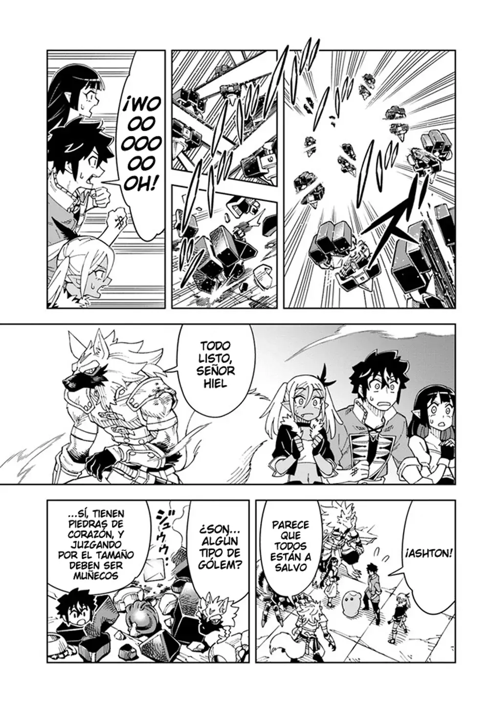 Doukutsuou kara Hajimeru Rakuen Life ~Bannou no Saikutsu Skill de Saikyou Ni Capitulo 23.1: Capitulo 23 (Parte 2) página 16