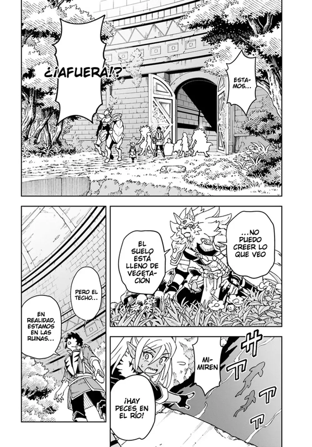Doukutsuou kara Hajimeru Rakuen Life ~Bannou no Saikutsu Skill de Saikyou Ni Capitulo 25.1: Capitulo 25 (Parte 2) página 6
