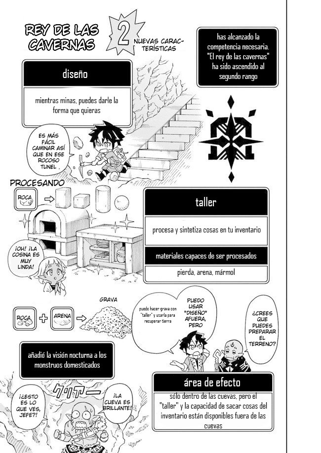 Doukutsuou kara Hajimeru Rakuen Life ~Bannou no Saikutsu Skill de Saikyou Ni Capitulo 3: capítulo 3 (parte 1) página 15