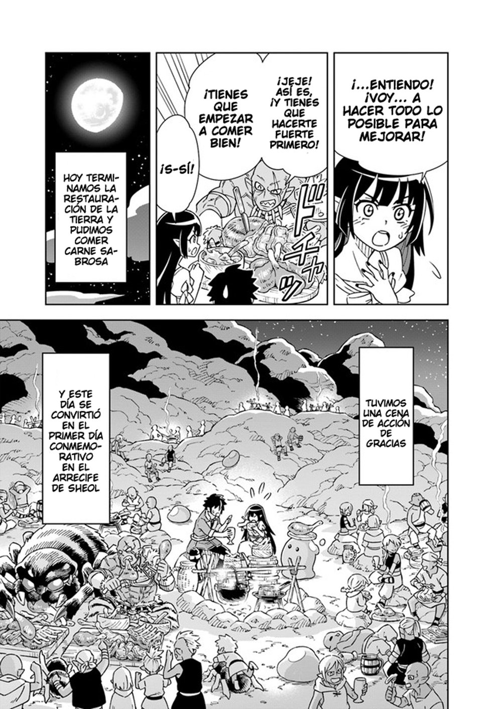 Doukutsuou kara Hajimeru Rakuen Life ~Bannou no Saikutsu Skill de Saikyou Ni Capitulo 6: capítulo 6 (parte 1) página 10