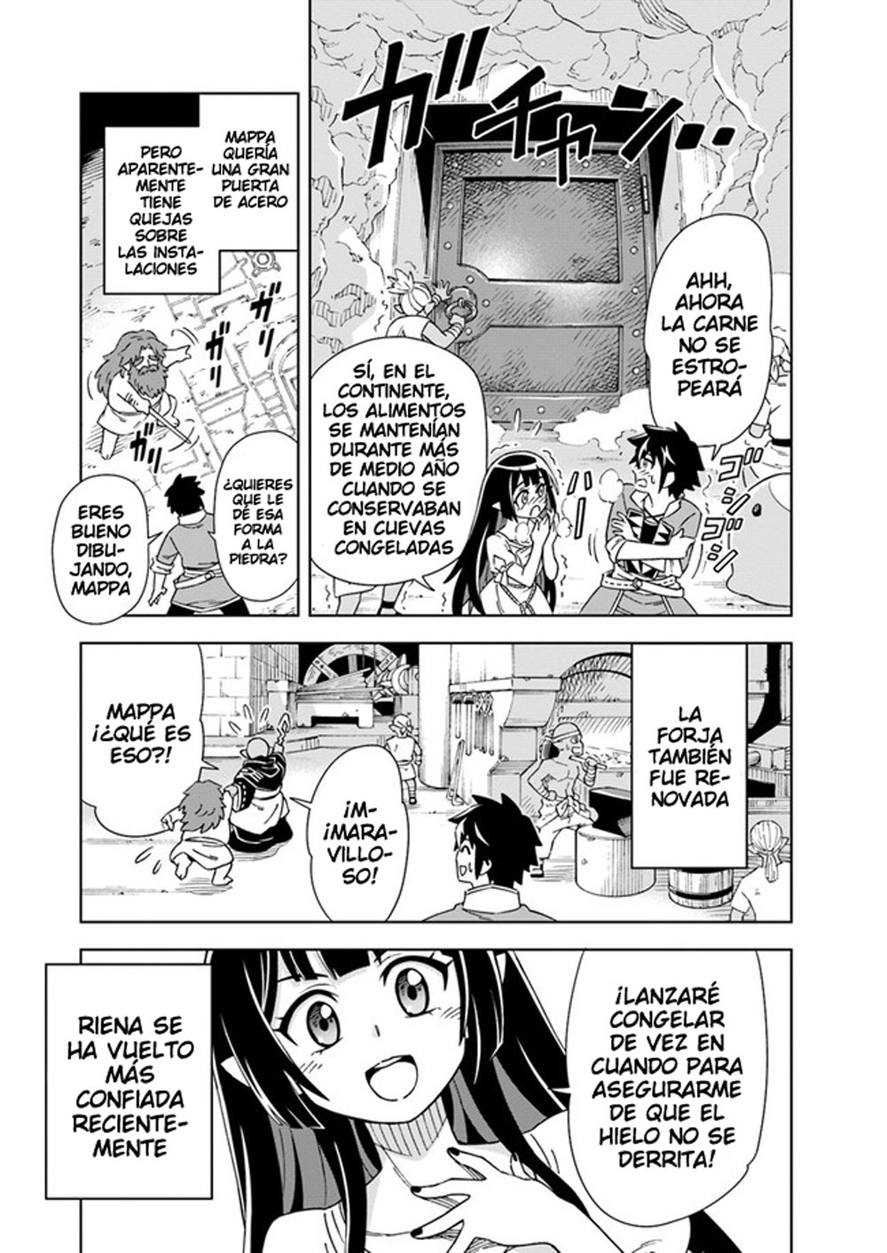 Doukutsuou kara Hajimeru Rakuen Life ~Bannou no Saikutsu Skill de Saikyou Ni Capitulo 6: capítulo 6 (parte 1) página 12