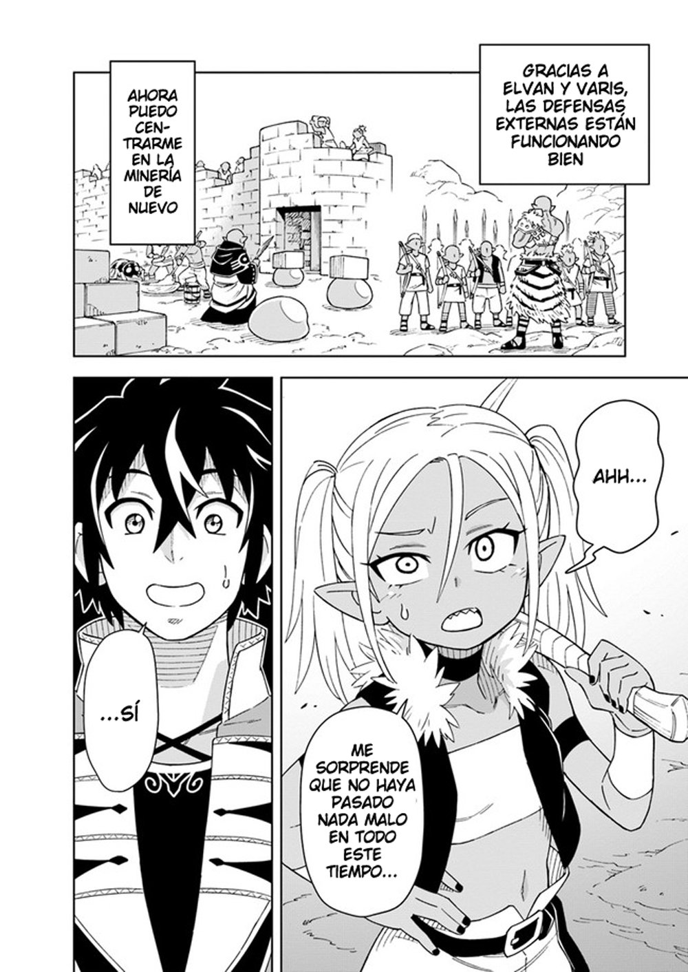 Doukutsuou kara Hajimeru Rakuen Life ~Bannou no Saikutsu Skill de Saikyou Ni Capitulo 6: capítulo 6 (parte 1) página 13