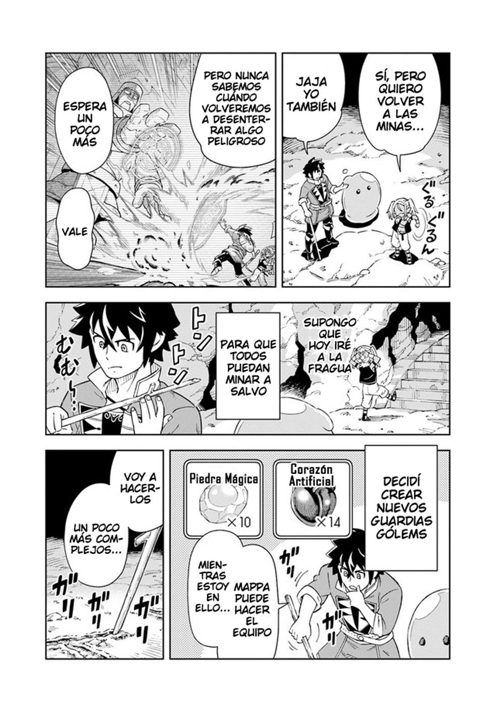 Doukutsuou kara Hajimeru Rakuen Life ~Bannou no Saikutsu Skill de Saikyou Ni Capitulo 7: capítulo 7 (parte 1) página 5