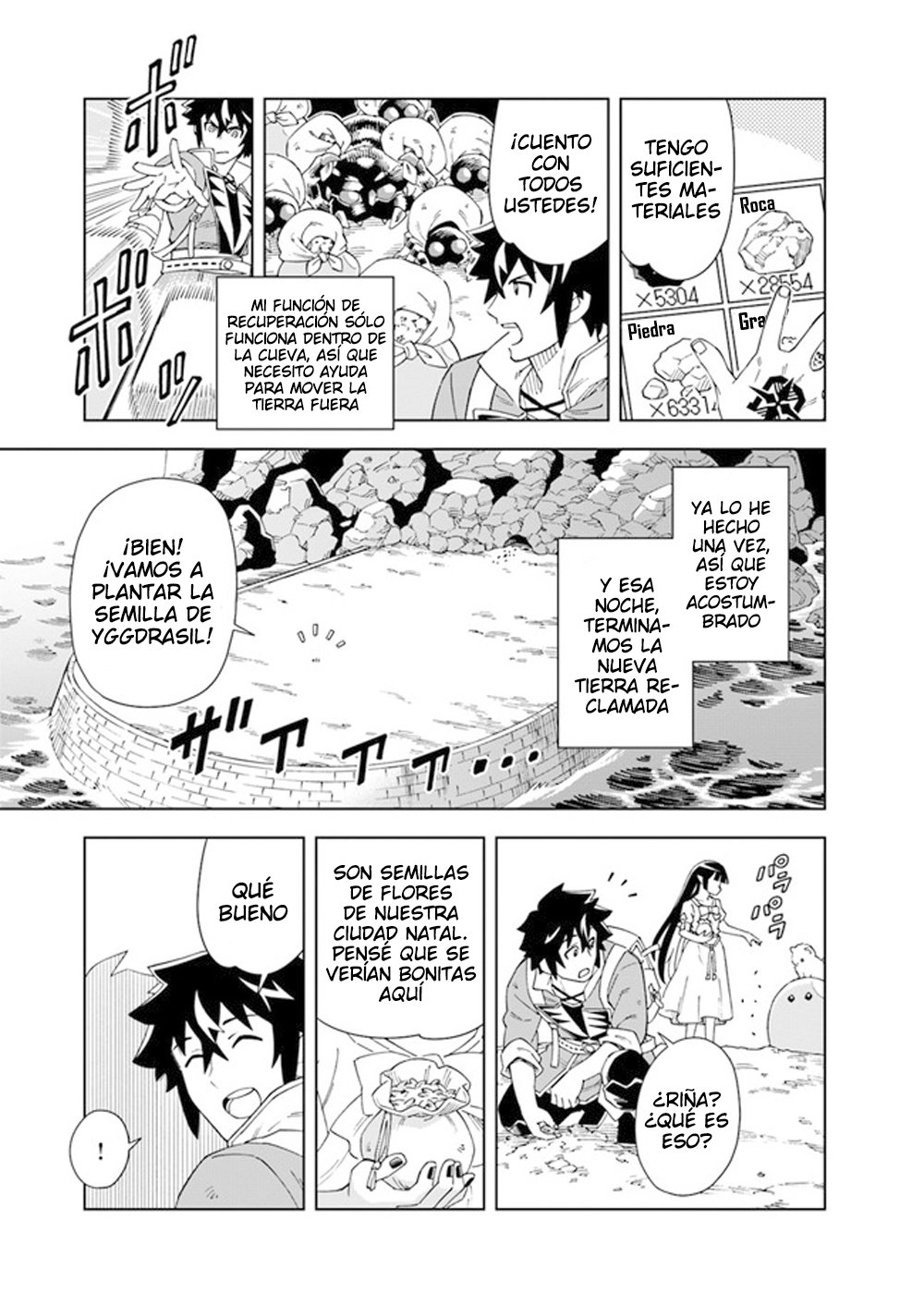 Doukutsuou kara Hajimeru Rakuen Life ~Bannou no Saikutsu Skill de Saikyou Ni Capitulo 9: capítulo 9 (parte 1) página 10