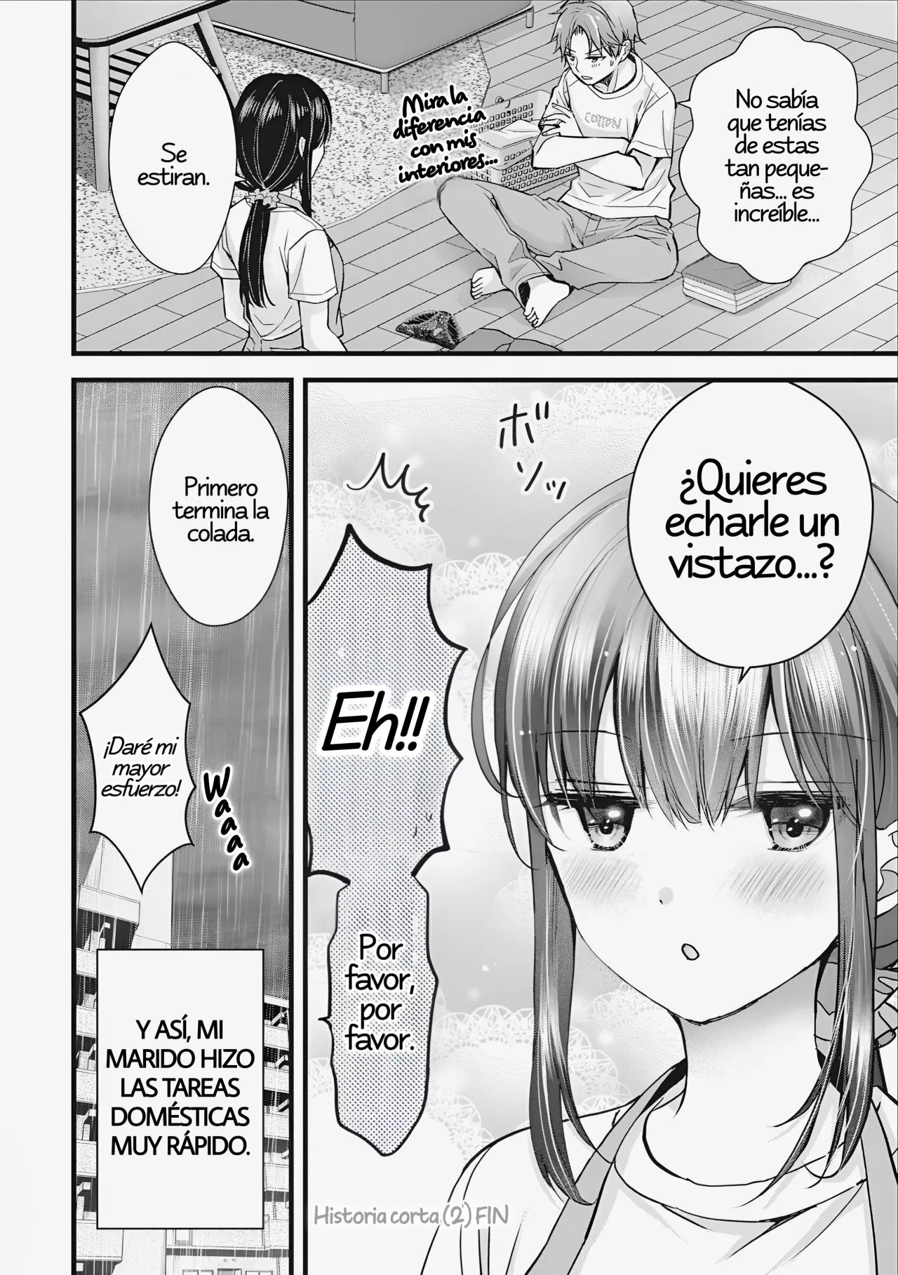 MI ESPOSA ES DEMASIADO PERFECTA, ASÍ QUE ¿PUEDO MOLESTARLA? Capitulo 13.2: Historia corta (2) página 5