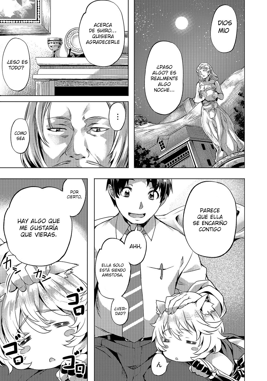 Isekai de Slow Life wo (Ganbou) Capitulo 11: Una chica con orejas de gato llamada Shiro página 11