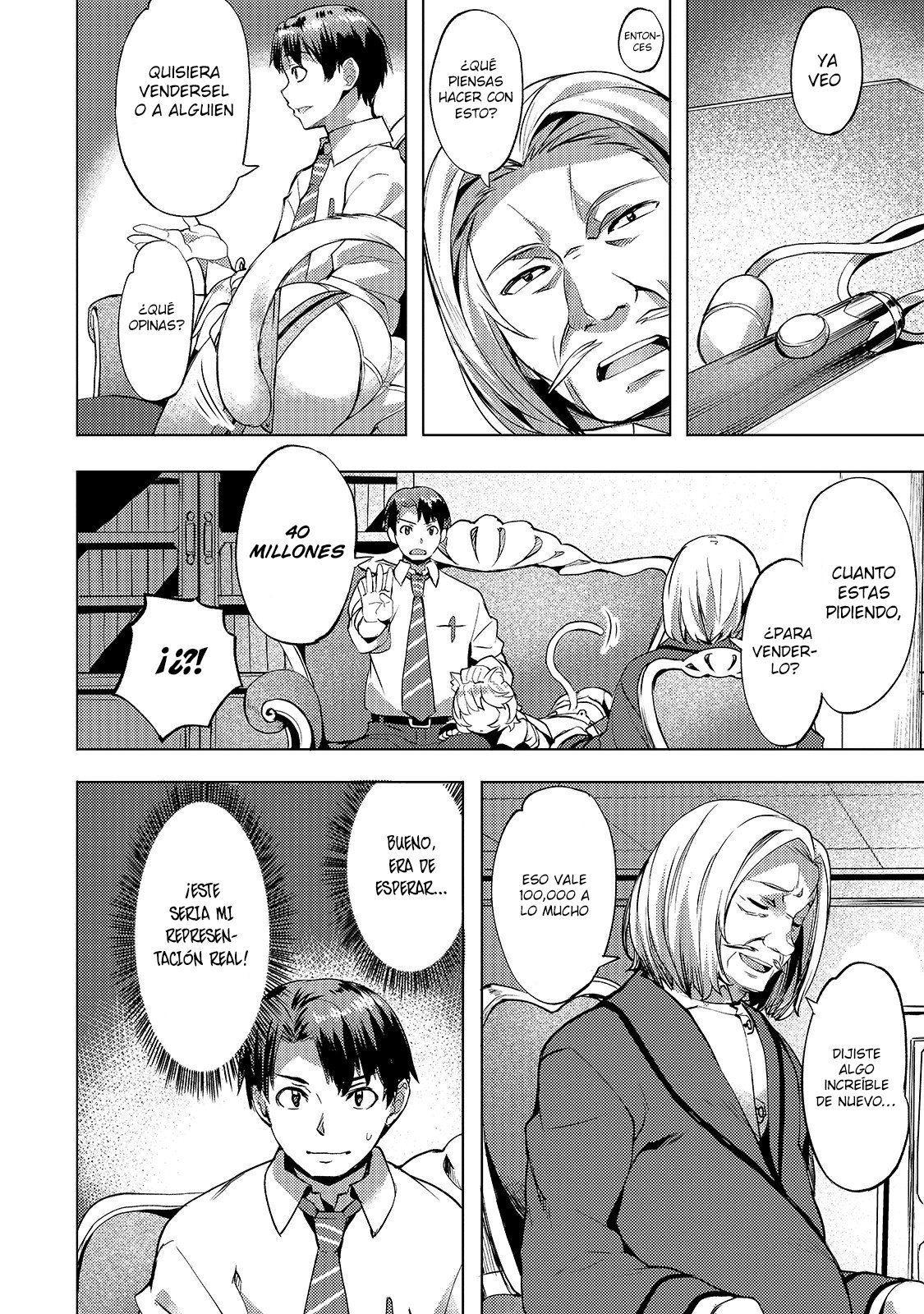 Isekai de Slow Life wo (Ganbou) Capitulo 11: Una chica con orejas de gato llamada Shiro página 12