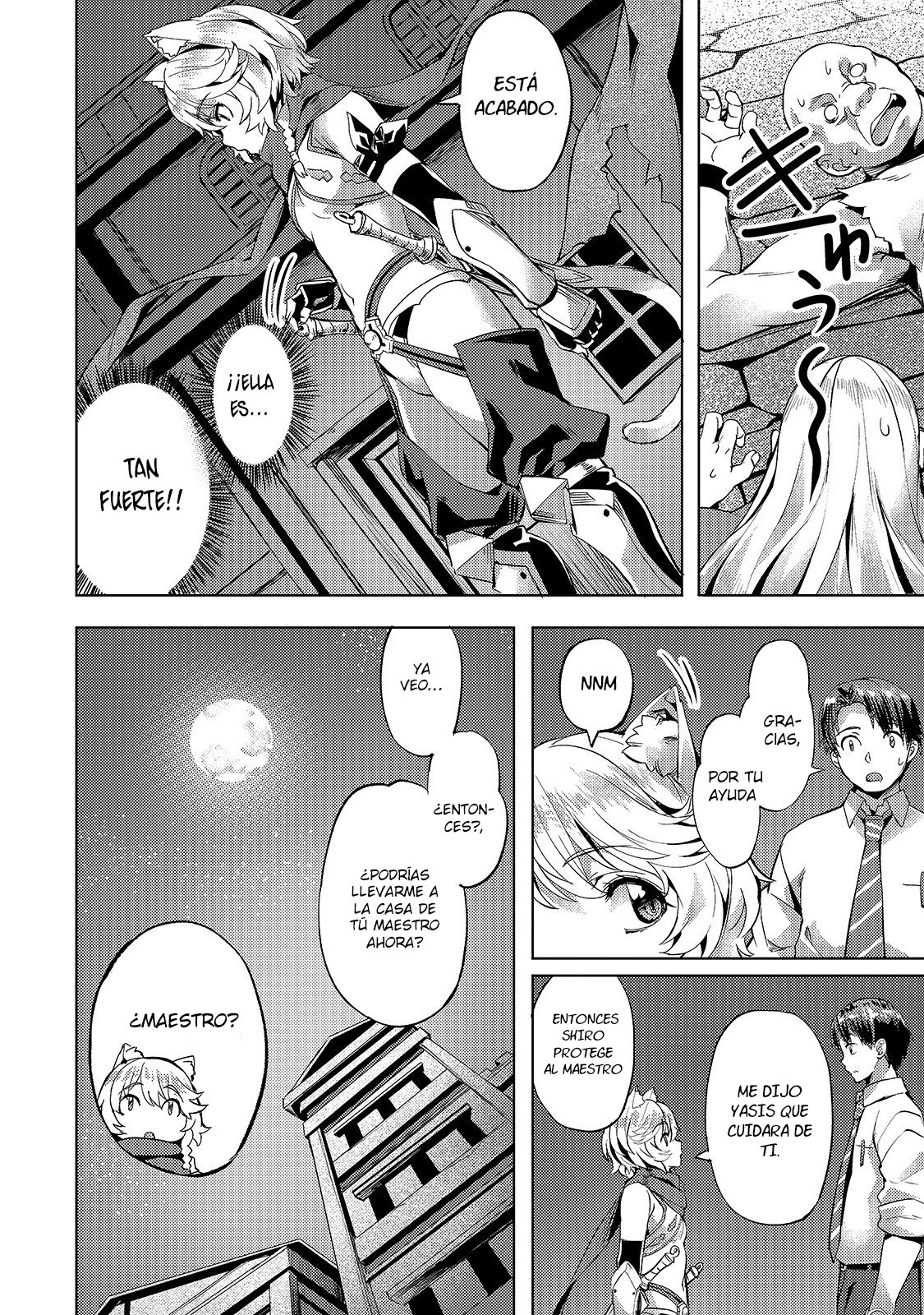 Isekai de Slow Life wo (Ganbou) Capitulo 11: Una chica con orejas de gato llamada Shiro página 8