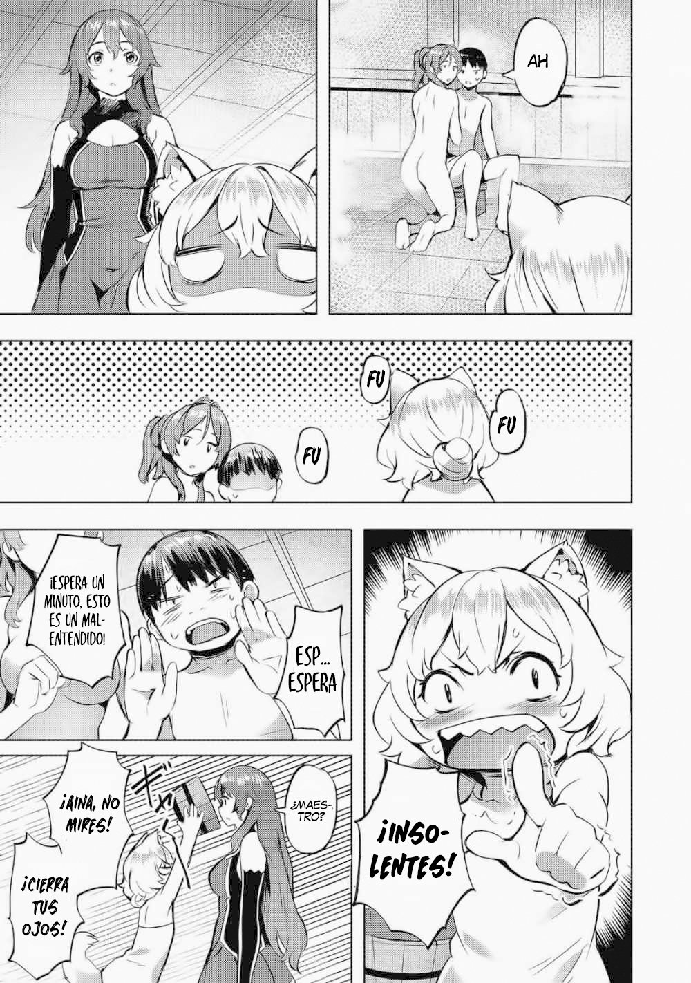 Isekai de Slow Life wo (Ganbou) Capitulo 14: ¡Hora del Baño! página 18
