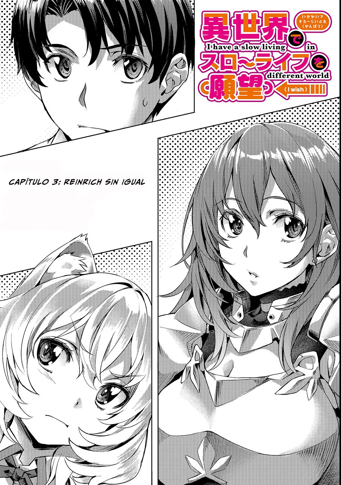 Isekai de Slow Life wo (Ganbou) Capitulo 3 página 3