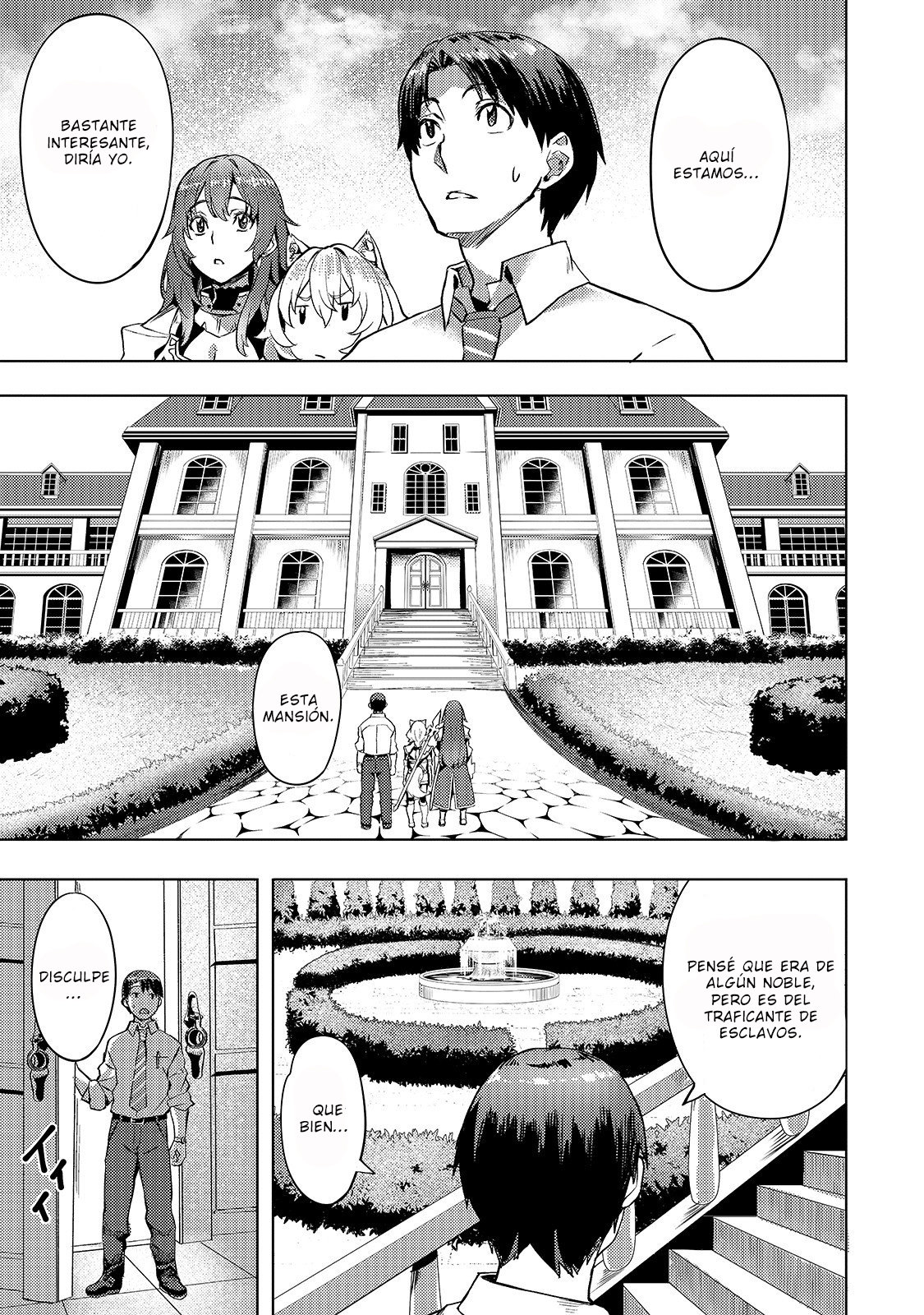 Isekai de Slow Life wo (Ganbou) Capitulo 5: La casa del traficante de esclavos página 12
