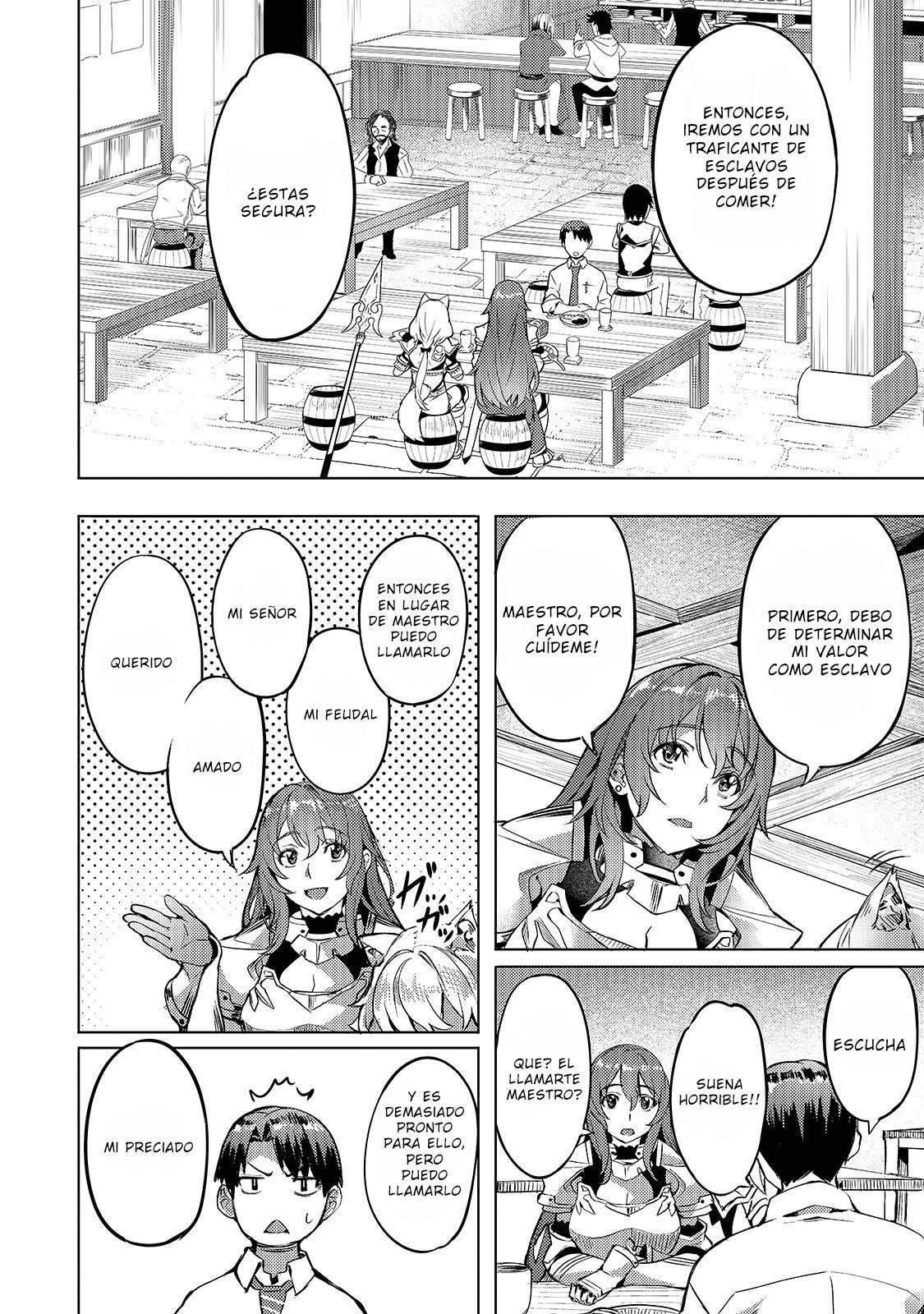 Isekai de Slow Life wo (Ganbou) Capitulo 5: La casa del traficante de esclavos página 3