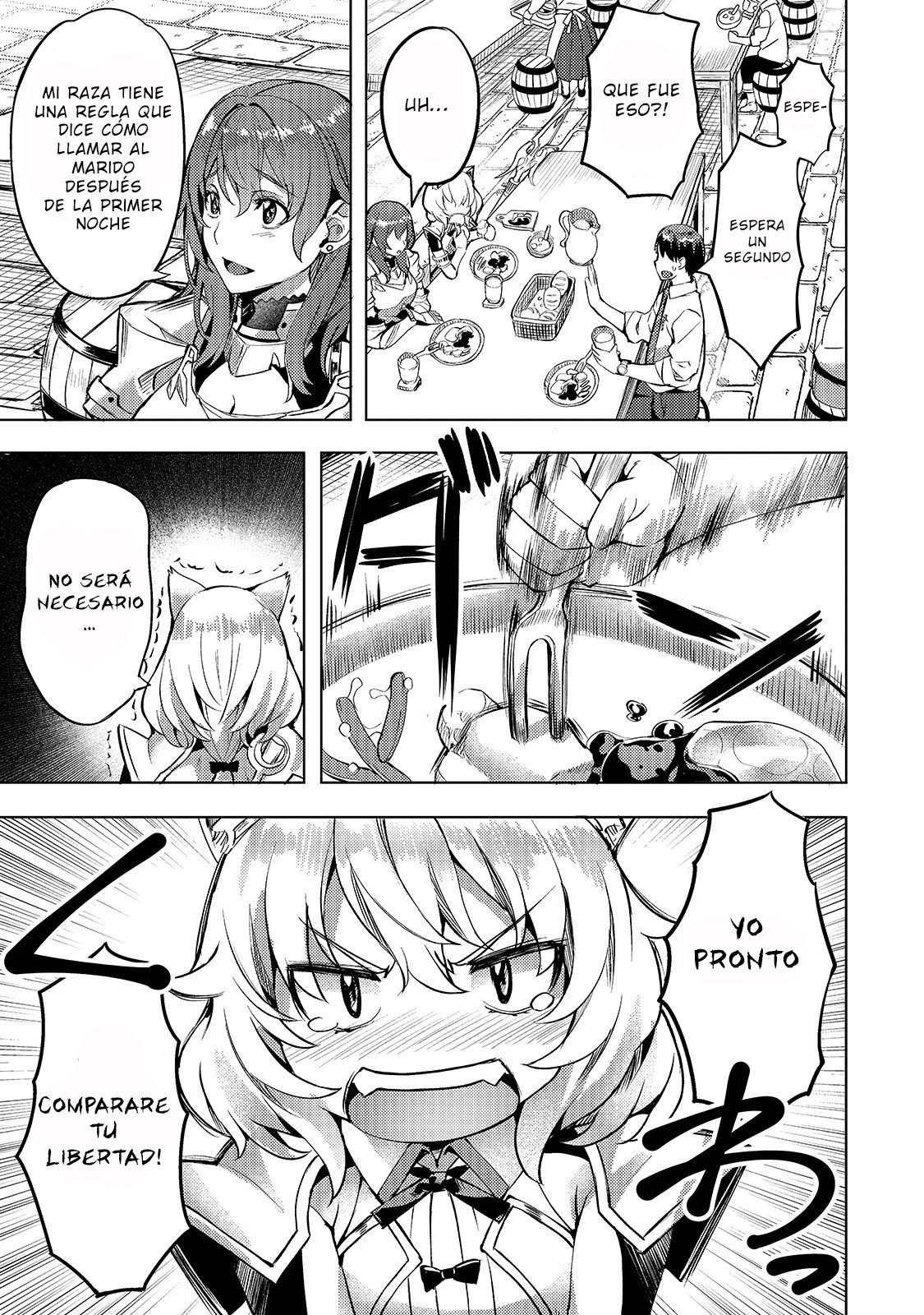 Isekai de Slow Life wo (Ganbou) Capitulo 5: La casa del traficante de esclavos página 4