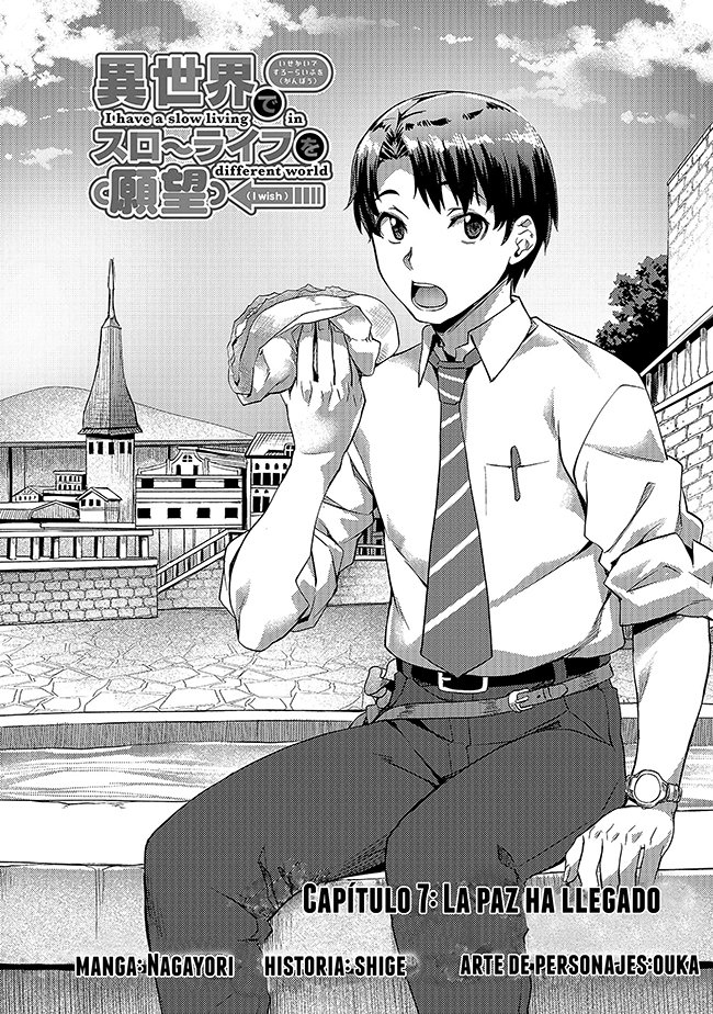 Isekai de Slow Life wo (Ganbou) Capitulo 7: La paz ha llegado página 5