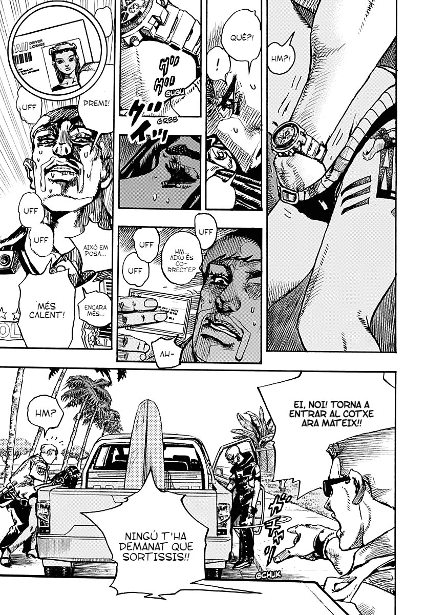 JoJo's Bizarre Adventure Parte 9: The JoJoLands Capitulo 1: Salida (DEPARTURE) página 13