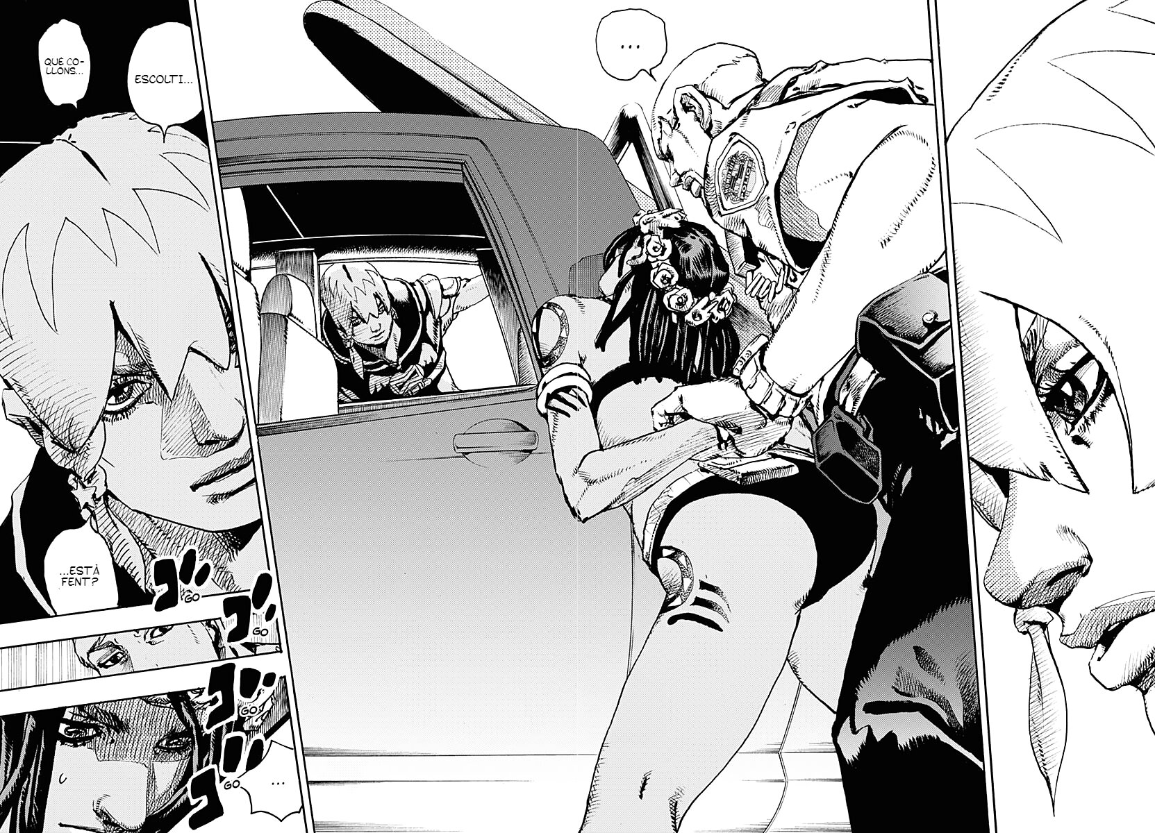 JoJo's Bizarre Adventure Parte 9: The JoJoLands Capitulo 1: Salida (DEPARTURE) página 14