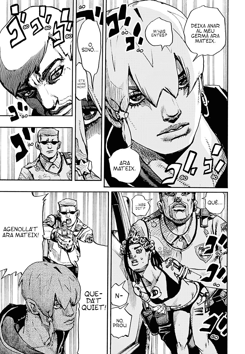 JoJo's Bizarre Adventure Parte 9: The JoJoLands Capitulo 1: Salida (DEPARTURE) página 16