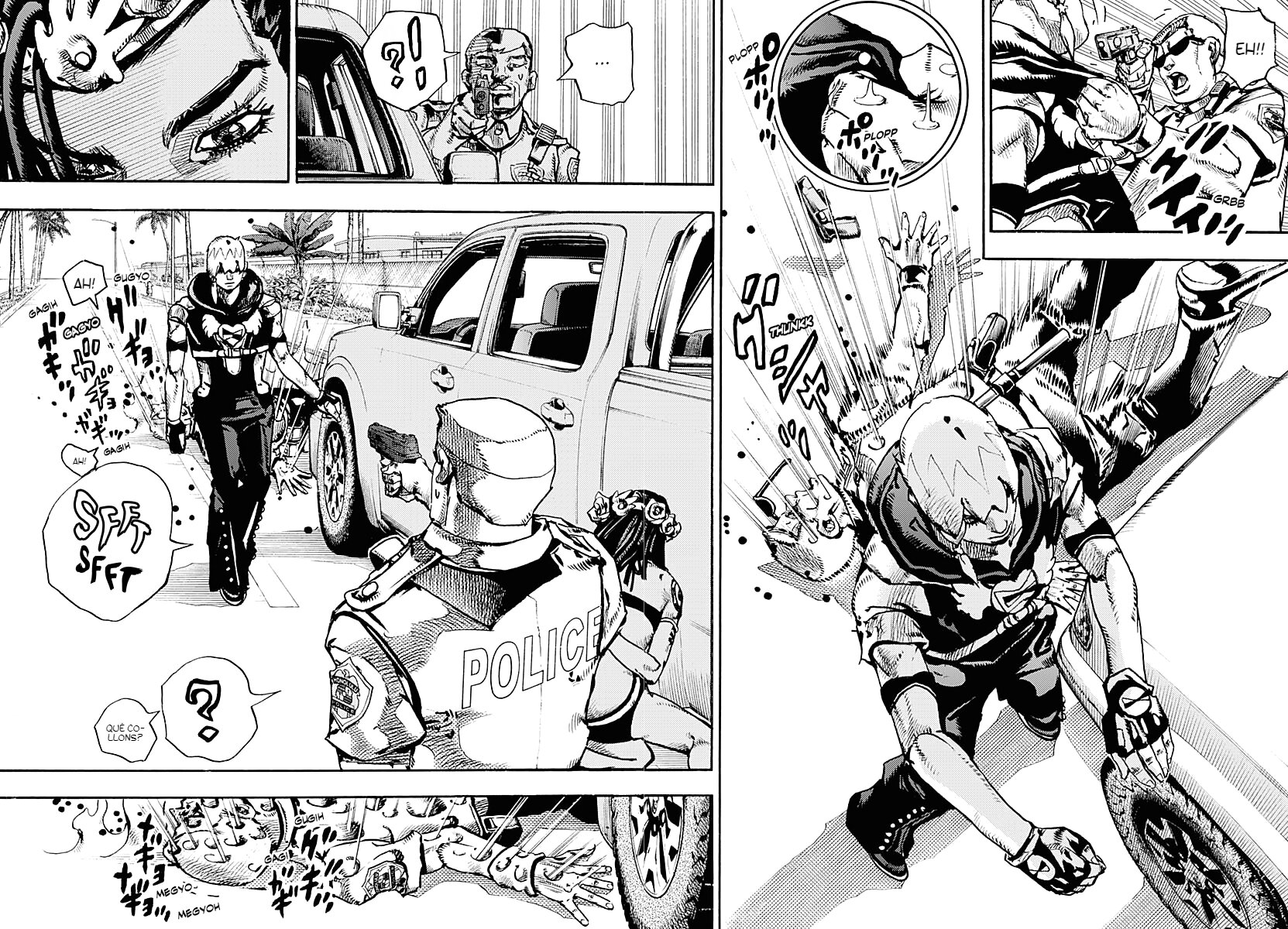 JoJo's Bizarre Adventure Parte 9: The JoJoLands Capitulo 1: Salida (DEPARTURE) página 18