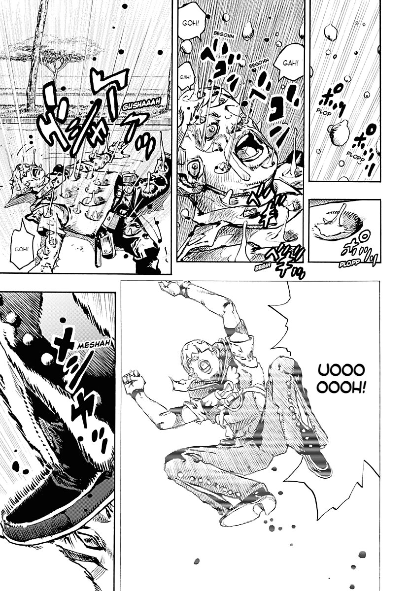 JoJo's Bizarre Adventure Parte 9: The JoJoLands Capitulo 1: Salida (DEPARTURE) página 22