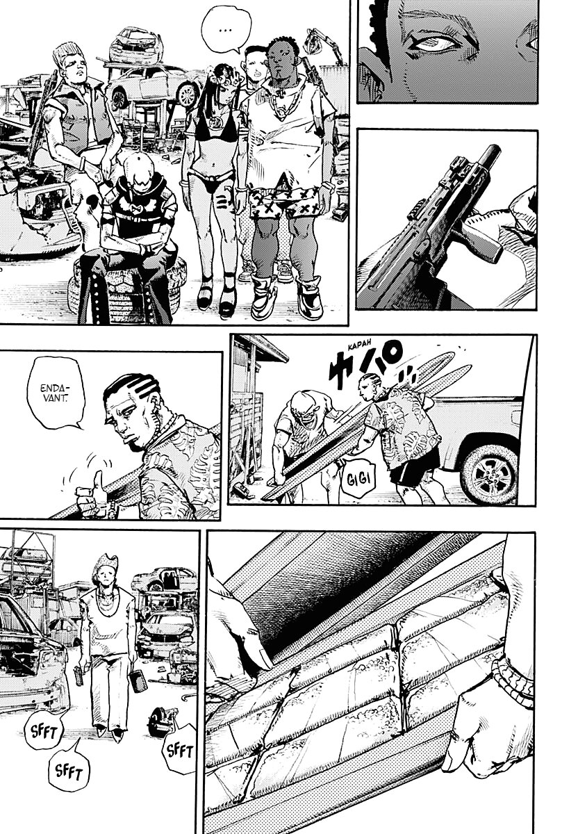JoJo's Bizarre Adventure Parte 9: The JoJoLands Capitulo 1: Salida (DEPARTURE) página 30