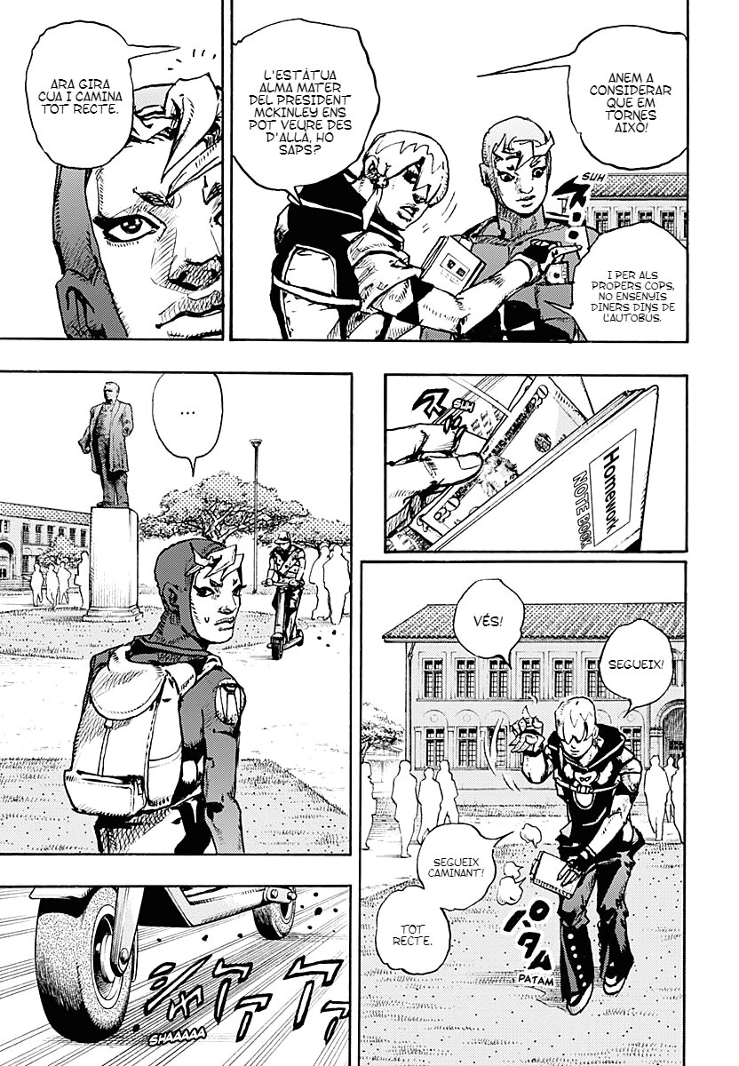 JoJo's Bizarre Adventure Parte 9: The JoJoLands Capitulo 1: Salida (DEPARTURE) página 38
