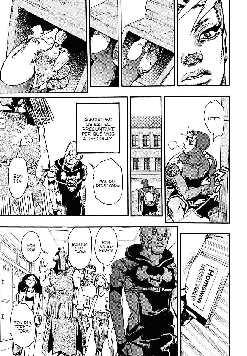 JoJo's Bizarre Adventure Parte 9: The JoJoLands Capitulo 1: Salida (DEPARTURE) página 40