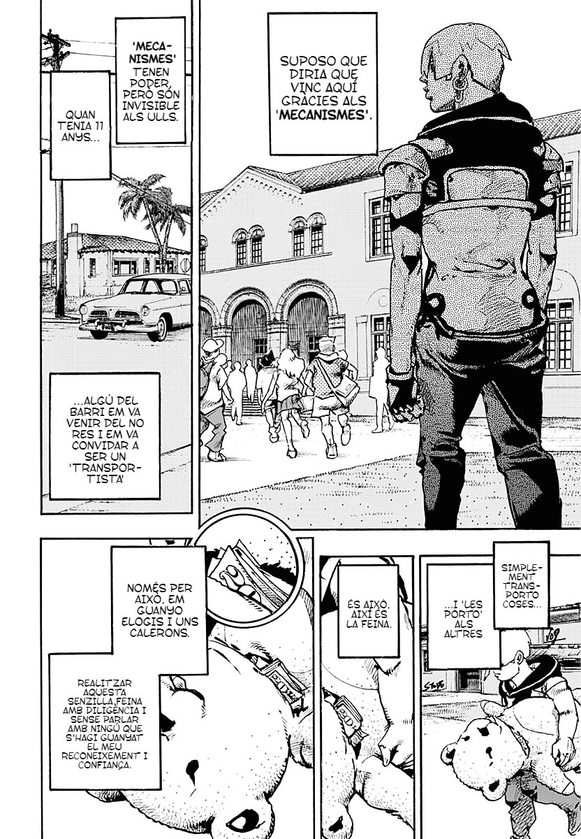 JoJo's Bizarre Adventure Parte 9: The JoJoLands Capitulo 1: Salida (DEPARTURE) página 41