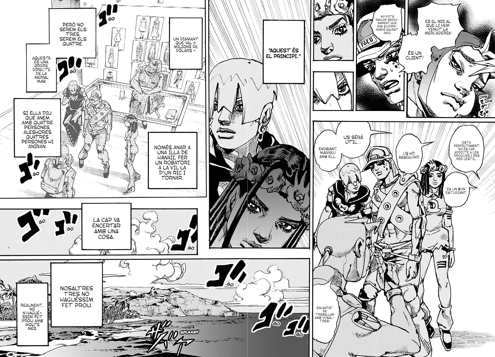 JoJo's Bizarre Adventure Parte 9: The JoJoLands Capitulo 1: Salida (DEPARTURE) página 58