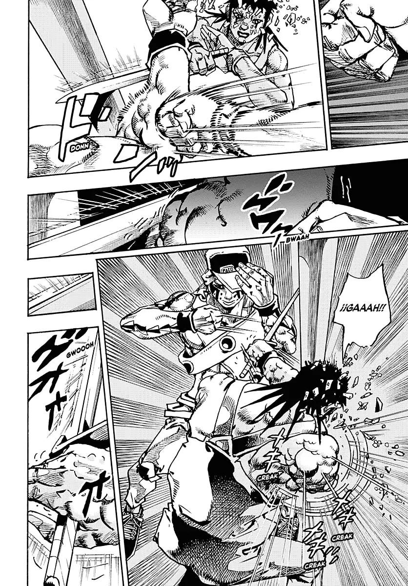 JoJo's Bizarre Adventure Parte 9: The JoJoLands Capitulo 10: Kailua Kona - Esperando la hora del vuelo, Parte 2 página 14