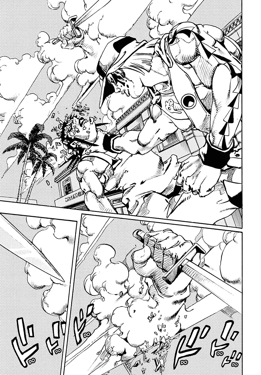 JoJo's Bizarre Adventure Parte 9: The JoJoLands Capitulo 10: Kailua Kona - Esperando la hora del vuelo, Parte 2 página 17