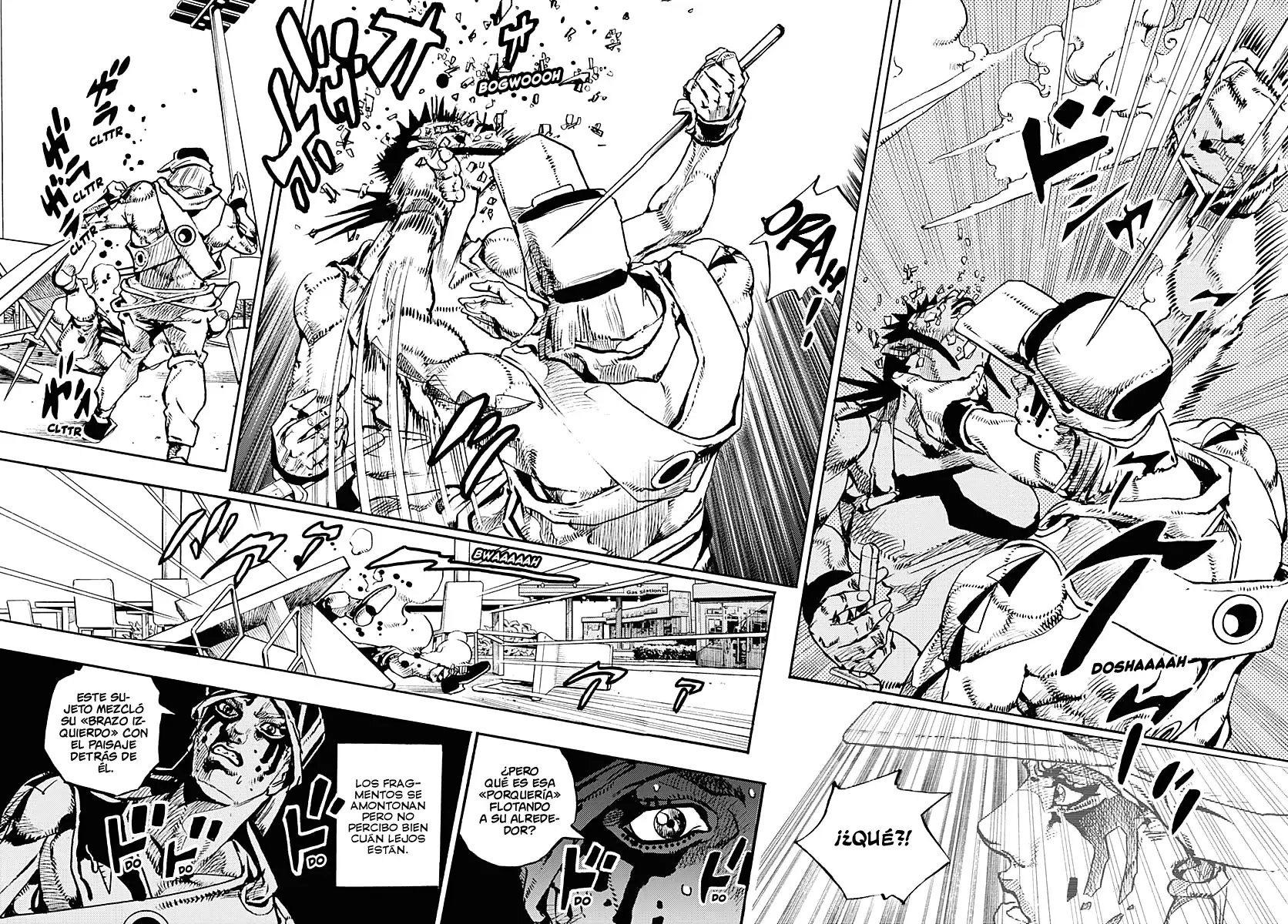 JoJo's Bizarre Adventure Parte 9: The JoJoLands Capitulo 10: Kailua Kona - Esperando la hora del vuelo, Parte 2 página 18